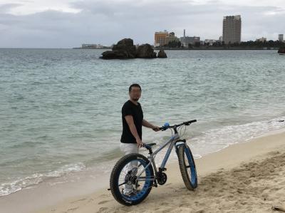 沖縄　レンタルバイク　エコライダー那覇　北谷アメリカンビレッジ～アラハビーチ