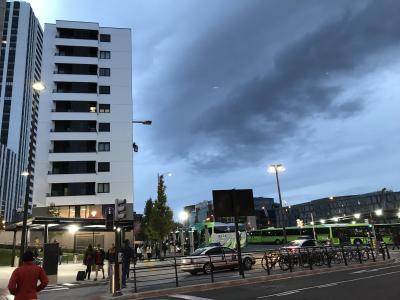 ビルバオ(空港からバスターミナルへ)