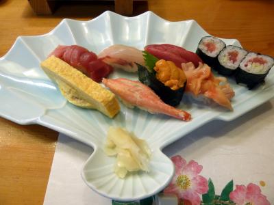 ０７．師走の箱根1泊　東急ハーヴェストクラブ箱根甲子園　はこね寿司の夕食