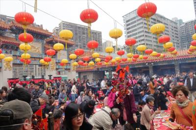 旧正月香港★恭喜發財！～黄大仙祠におまいり～