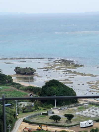 沖縄-22　グルクンの唐揚げ定食:OPメニューで　☆斎場御嶽の解説映画も見られ