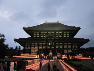 ２０１７　滋賀県、奈良県、京都府をウロウロとしてみました　　奈良　東大寺　万灯供養会編