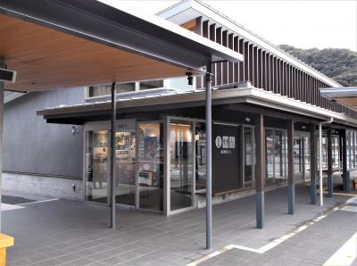 道の駅たいじ（和歌山県太地町）へ寄ってきました。しゃれたトイレ発見・・・