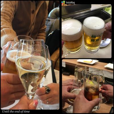 ２０１８年３月　昼間っから飲みまくり～食べまくり～の大阪★～「城南宮」で梅鑑賞～「松葉」で串カツ～「インターコンチネンタル大阪」クラブラウンジで初めまして～「大塩」で立ち食い天ぷら～「丸峯」でお寿司～