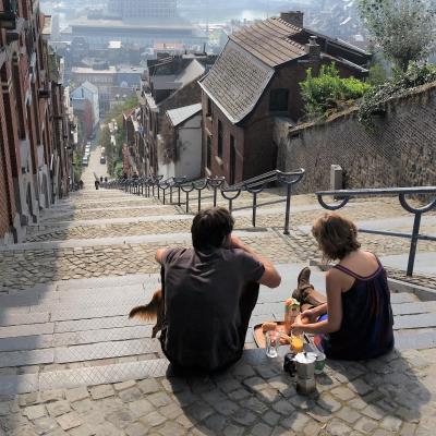 終【１１】人生の中で一番なが~い階段☆ベルギー：リエージュ（ヨーロッパ周遊６ヵ国）