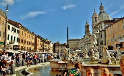 2011 イタリア,フランス10日間　７．フリータイムは「ローマの休日」