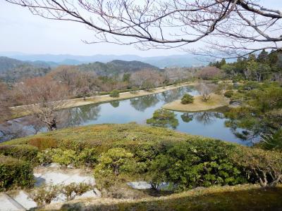 ２０１７年　京都　４月５日　その３　修学院離宮の見学　後篇　上御茶屋　浴竜池