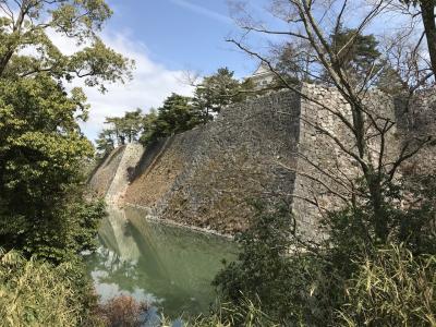 青春18切符の旅2018年3月：宝塚発。名古屋着。関西本線沿線巡り～三重県の城跡巡り（伊賀上野城跡・伊勢亀山城跡）