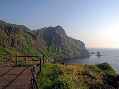 礼文島,一周,スコトン岬,桃岩,香深港,北海道,ハートランド・フェリー,礼文空港