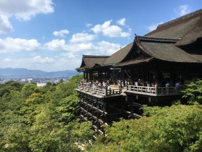 2016年9月名古屋、福岡、京都周遊の旅!京都編