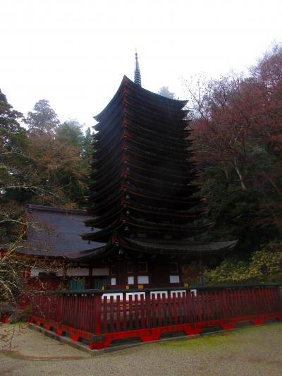 世界唯一、木造十三重の塔がある　談山神社