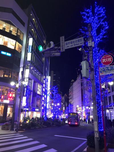 渋谷のイルミネーション(2017年12月)