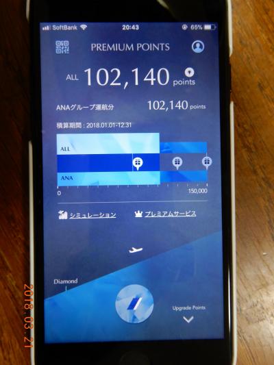 祝！ANA様DIA修行　第10弾　ついに満貫したよ！終わってみれば、一瞬だった・・・・。で、今は・・・実は少し「修行ロス」