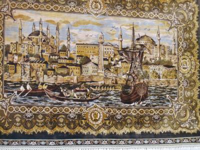 トルコ観光に組み込まれた絨毯工場見学