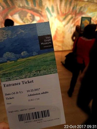 【オランダ☆アムステルダム】国王と１時間は過ごした バンゴッホ美術館・日本展