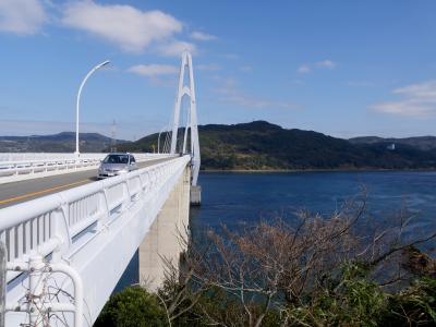 2018.3博多学会出張・長崎ドライブ3終-西海橋，中浦ジュリアン記念公園，大田尾教会　崎戸島　北緯33度線展望台，帰京