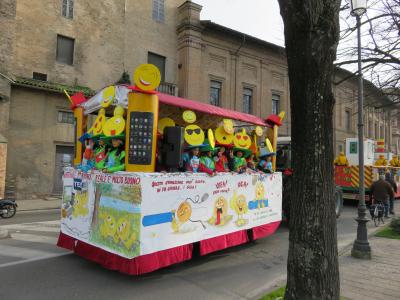 初めてのイタリア旅行！ ～「美食の都」パルマのカルネヴァーレと「モザイク美術の都」ラヴェンナ！そして独立国家、サンマリノ共和国へ～