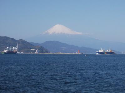次男と清水に小旅行