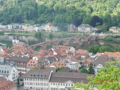 ロマンチック街道とスイス・フランス9日間の旅(3)～ハイデルベルク