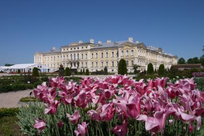 春のポーランド・リトアニア・ラトビア三国巡り その16 華麗なるルンダーレ宮殿