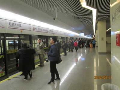 上海の地下鉄１７号線開通、全線試乗