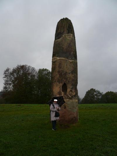 2010年ドイツの秋：⑦7mのGollensteinゴレンシュタイン、巨人が巨石を投げたのか？