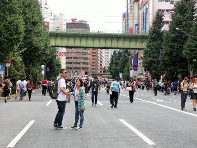 秋葉原　歩行者天国の日