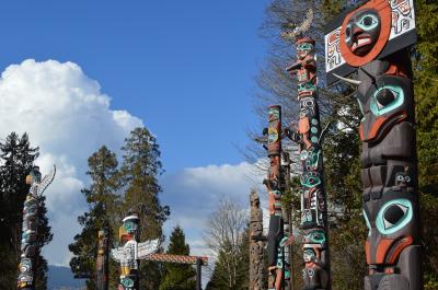 バンクーバー★サクっと旅 春だ～♪桜だ～♪トーテムポールだ～♪