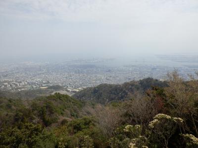 摩耶ビューラインで摩耶山掬星台への散策