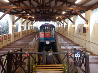 六甲山ケーブルでケーブル山上駅へ