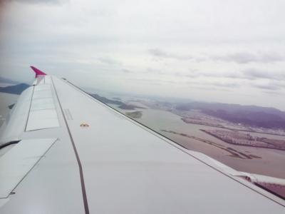 台風のおかげで一人旅～