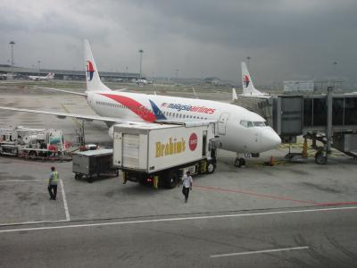 マレーシア航空ビジネスクラス　クアラルンプールからプノンペン