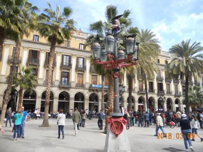 2018年スペインを旅行しました。【3日目　バルセロナ市内観光】