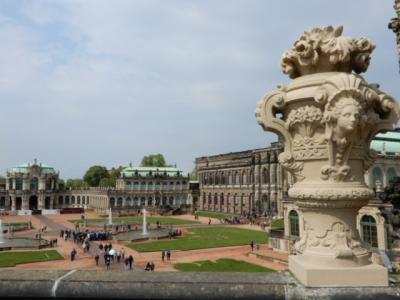 ２０１７ＧＷ　初の東ドイツ～プラハ　【６５】　ドレスデン２日めその５　ツヴィンガー宮殿