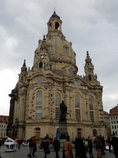 ２０１７ＧＷ　初の東ドイツ～プラハ　【６６】　ドレスデン２日めその６　フラウエン教会訪問、のはずが・・・
