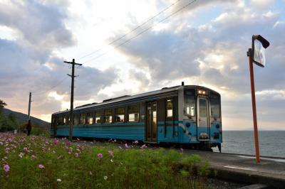 2017 四国一周 JR線完全乗車の旅 3日目 その10　宇和島-伊予市　絶景の下灘駅へ