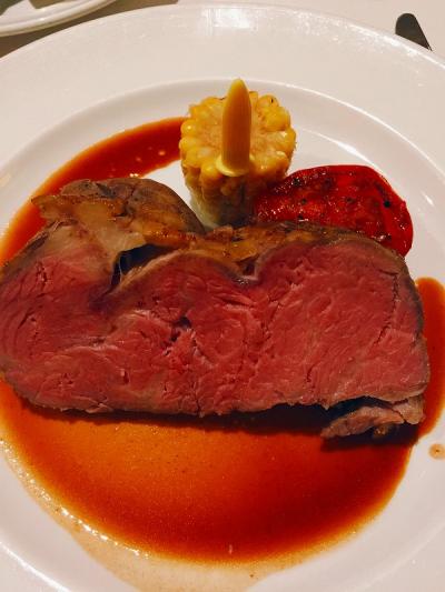 夕食　ダイヤモンド・プリンセス　ぐるり北海道周遊と知床クルージング・サハリン９日間