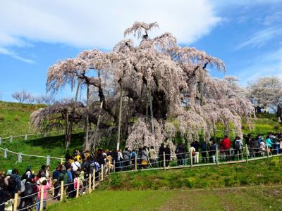 磐越東線で行く、三春滝桜とあぶくま洞