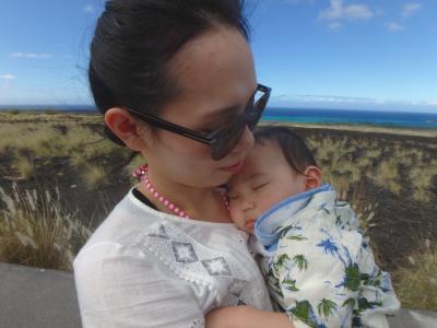 赤ちゃんとハワイ島（５日目）ーコナとマンター