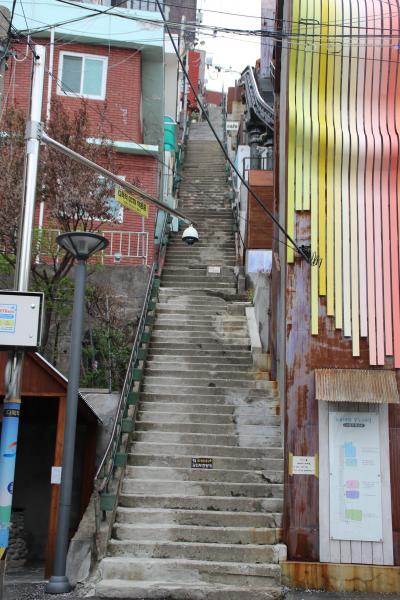 初めての釜山　一人旅　4日目　　済州家・168階段・農協ハナロマート・ロッテマート・帰国