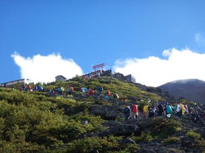 初めての富士登山＊弾丸旅行