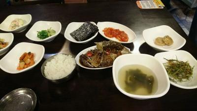 春の釜山で１人食べ歩く(LCC済州航空)２日目カンジャンケジャンをが美味しすぎてご飯をお代わりしそうになる