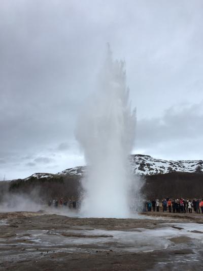 春と真冬を楽しむアイスランド一周旅行。7,ゴールデンサークル。