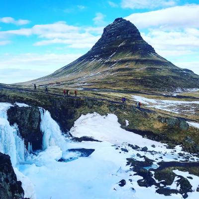 春と真冬を楽しむアイスランド一周旅行。8、スナイフェルスネース半島ツアー。