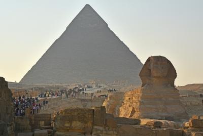 2018冬のエジプト旅行（８）－カイロ近郊のピラミッド群（ツアー６日目）－