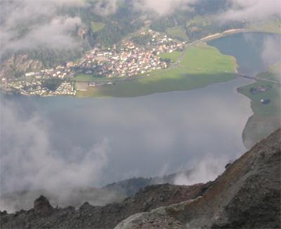 ２００４スイス旅行8/18(水)サンモリッツ(曇り)