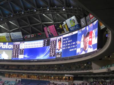 ぶらり愛知県でプロ野球観戦の旅（名古屋城の入城見学とドラゴンズVSスワローズを観戦）