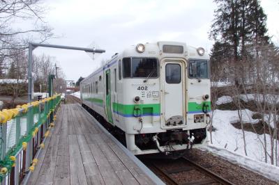 2018.04 北海道ローカル線の旅（６）札沼線　新十津川駅・豊ヶ岡駅