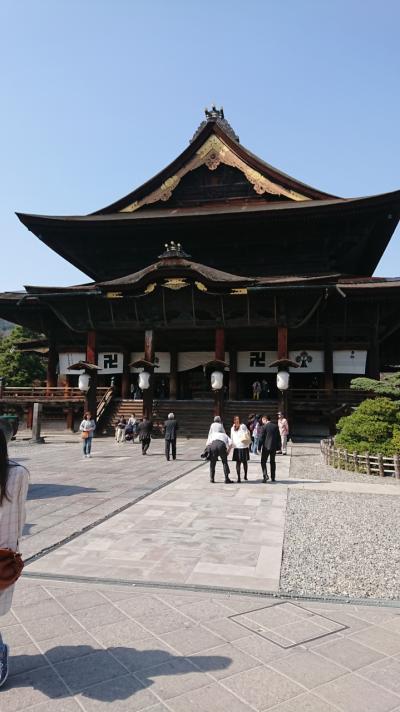 長野 善光寺周辺を散歩。