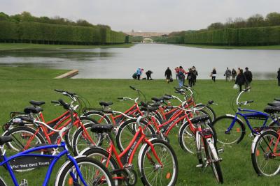 フランス　パリ　ベルサイユ宮殿サイクリングツアー